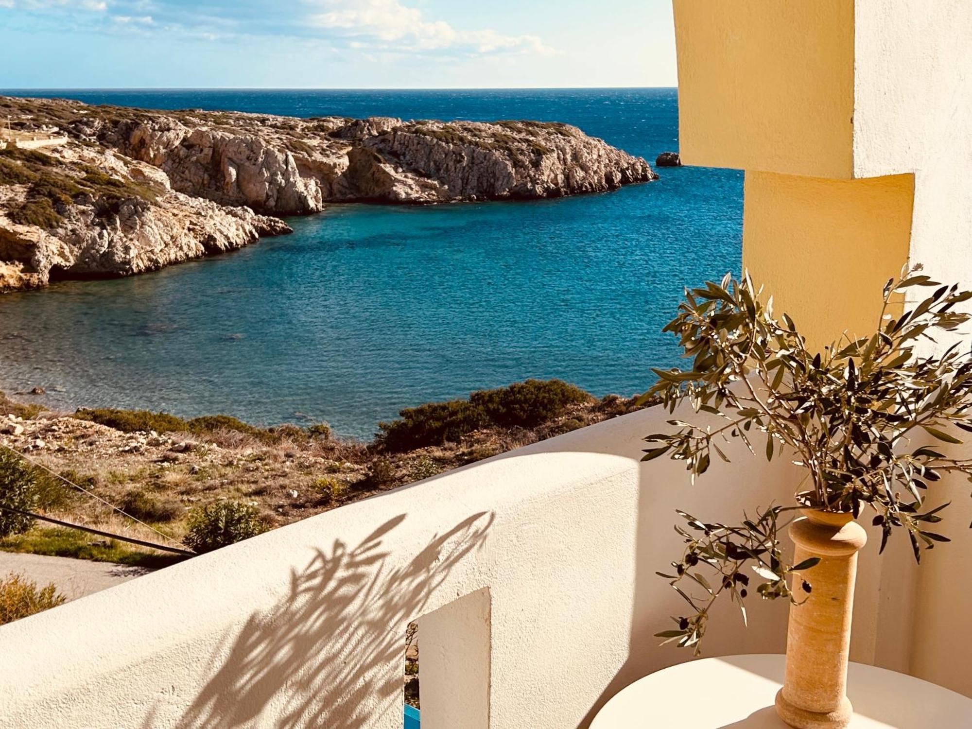 Studios Fokia Beach Amoopi Exteriör bild