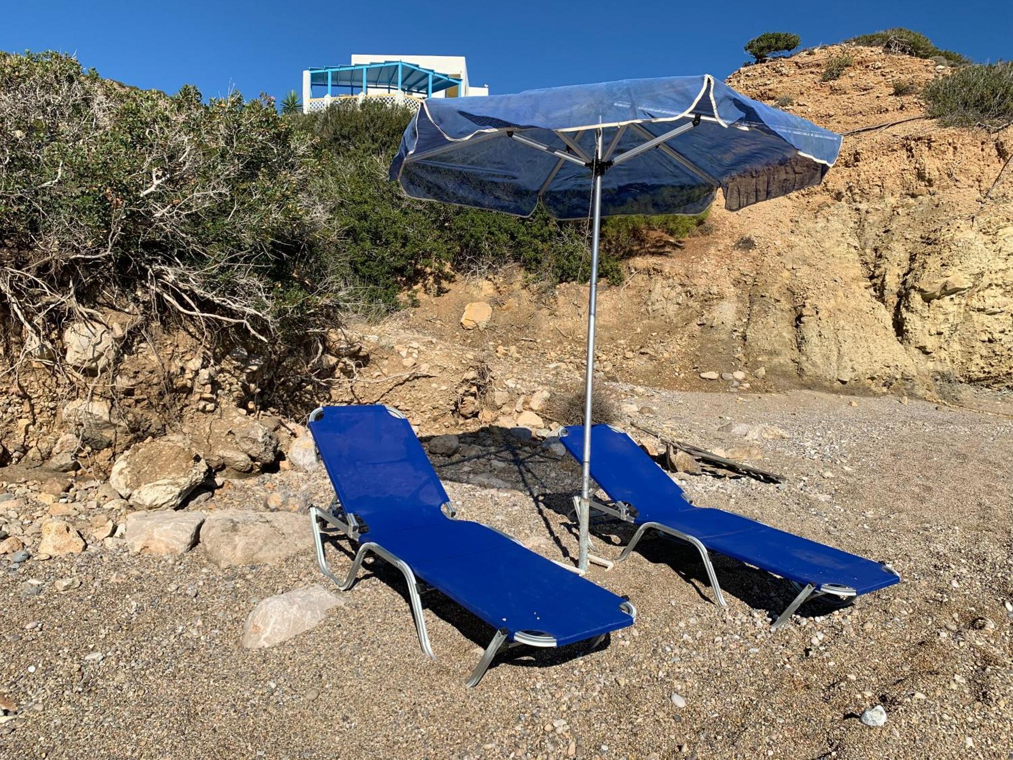 Studios Fokia Beach Amoopi Exteriör bild